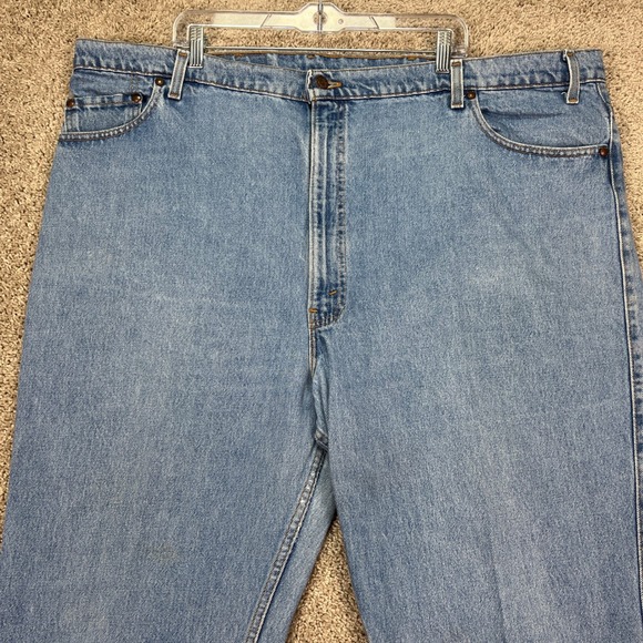 Vintage 90s Levis‎ 540 Jeans Mens 50x30 Made In USA Brown Tab Straight Leg